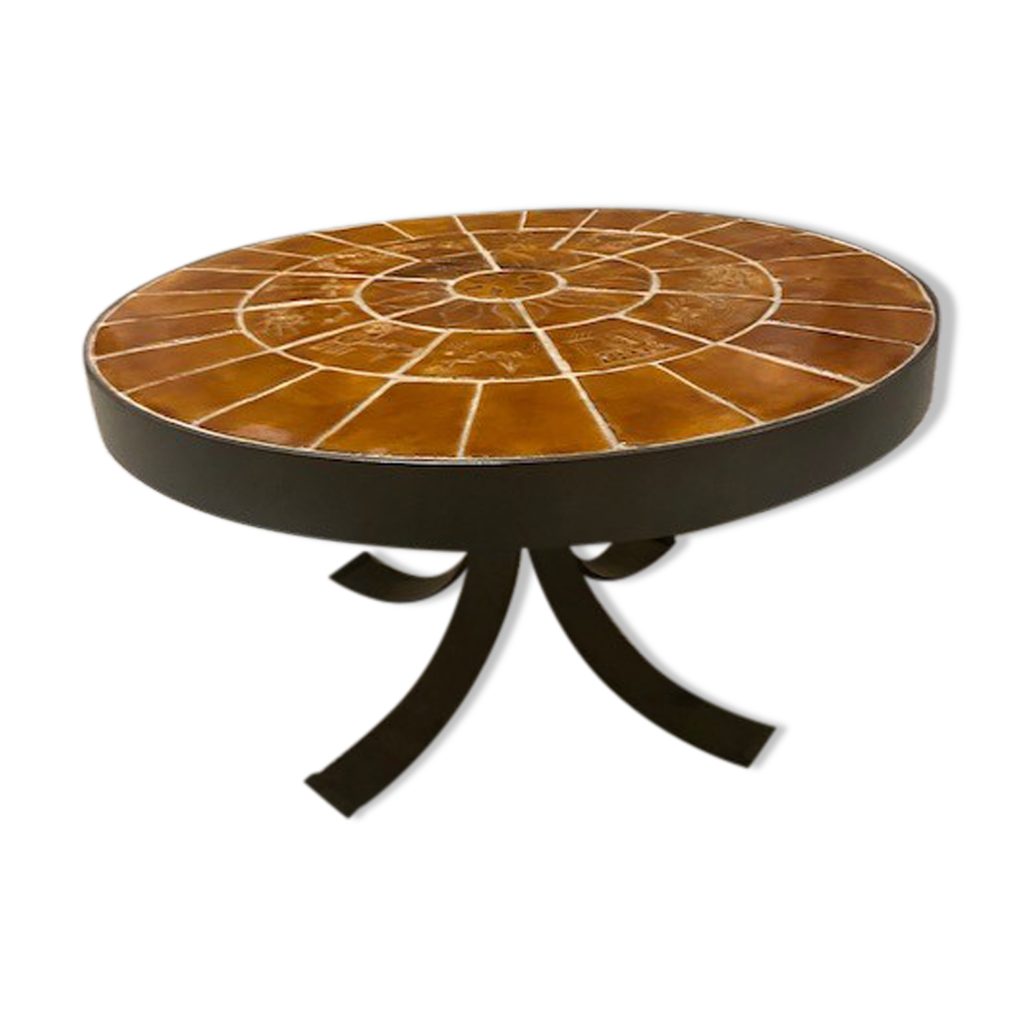 Table basse signes du zodiaque | Selency