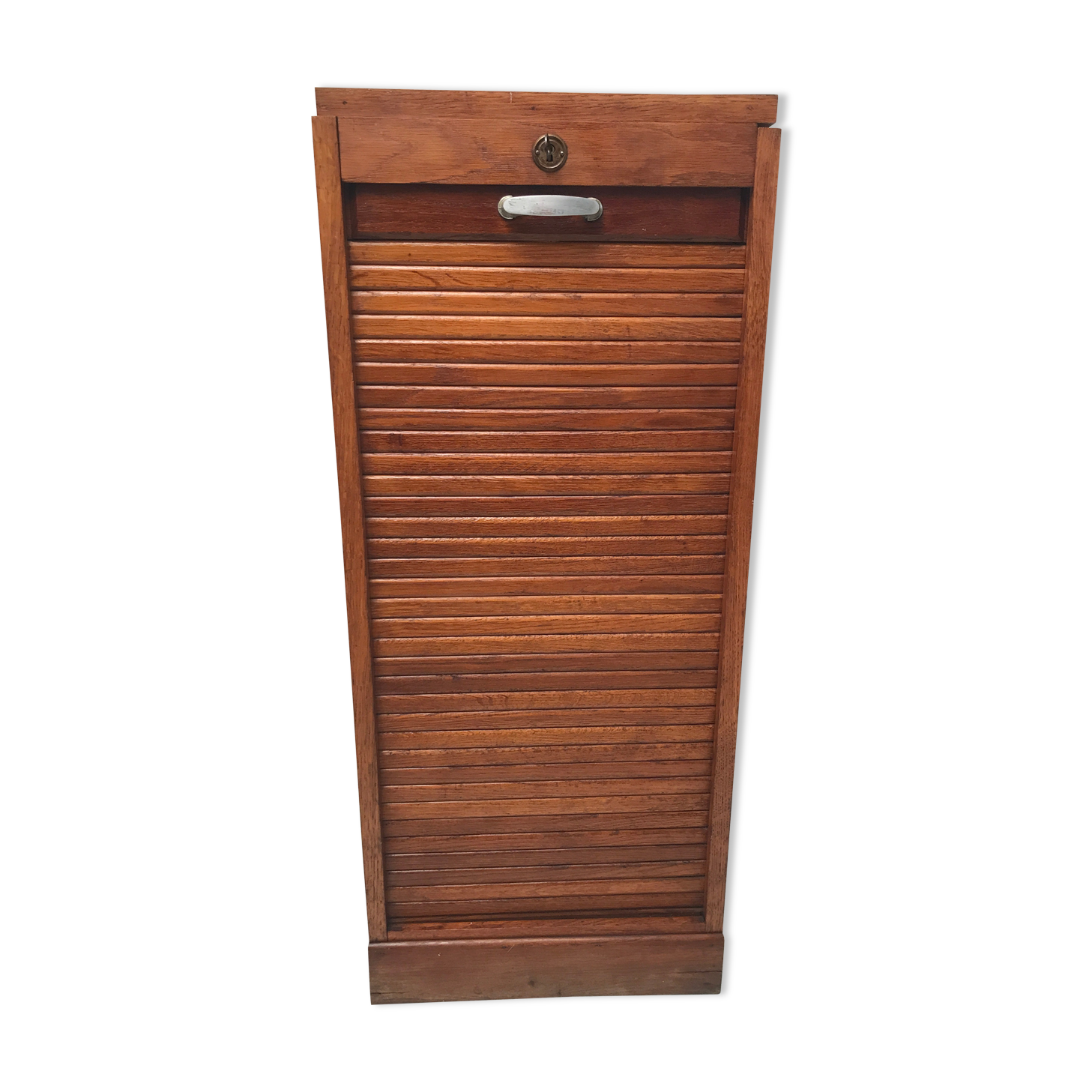 Meuble classeur à rideaux année 50-60