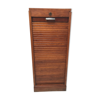 Meuble classeur à rideaux année 50-60