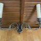 Paire applique piano double ancienne e. muller bronze doré fin xixeme