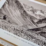 The Héas valley, Hautes-Pyrénées, photo print from 1937.