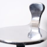 Active seated stool on vintage art deco spring