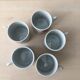 Tasses à café en porcelaine