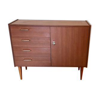 Buffet vintage storage cabinet formica