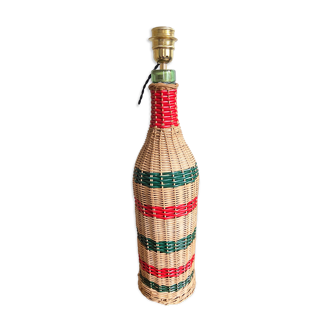 Rattan lamp base