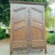 Armoire Lorraine En Chêne D’époque Louis XV XVIII Eme Siècle