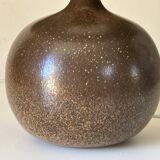 Vintage stoneware ceramic lamp from the 60s