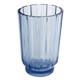 Blue Art Deco vase