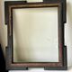 Antique large wooden frame 57  cm x 50  cm