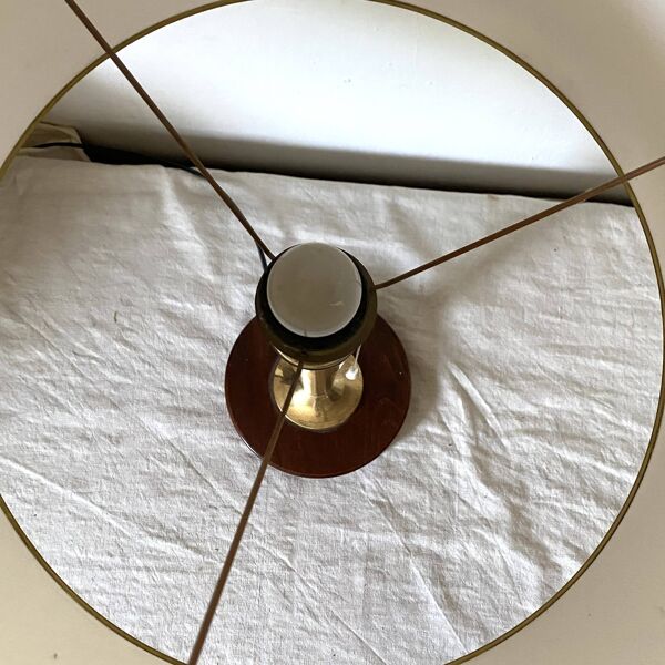 Lampe unilux  années 70 hauteur 65 cm