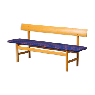 Banc en chêne, modèle 3171, Børge Mogensen, pour Fredericia Møbelfabrik