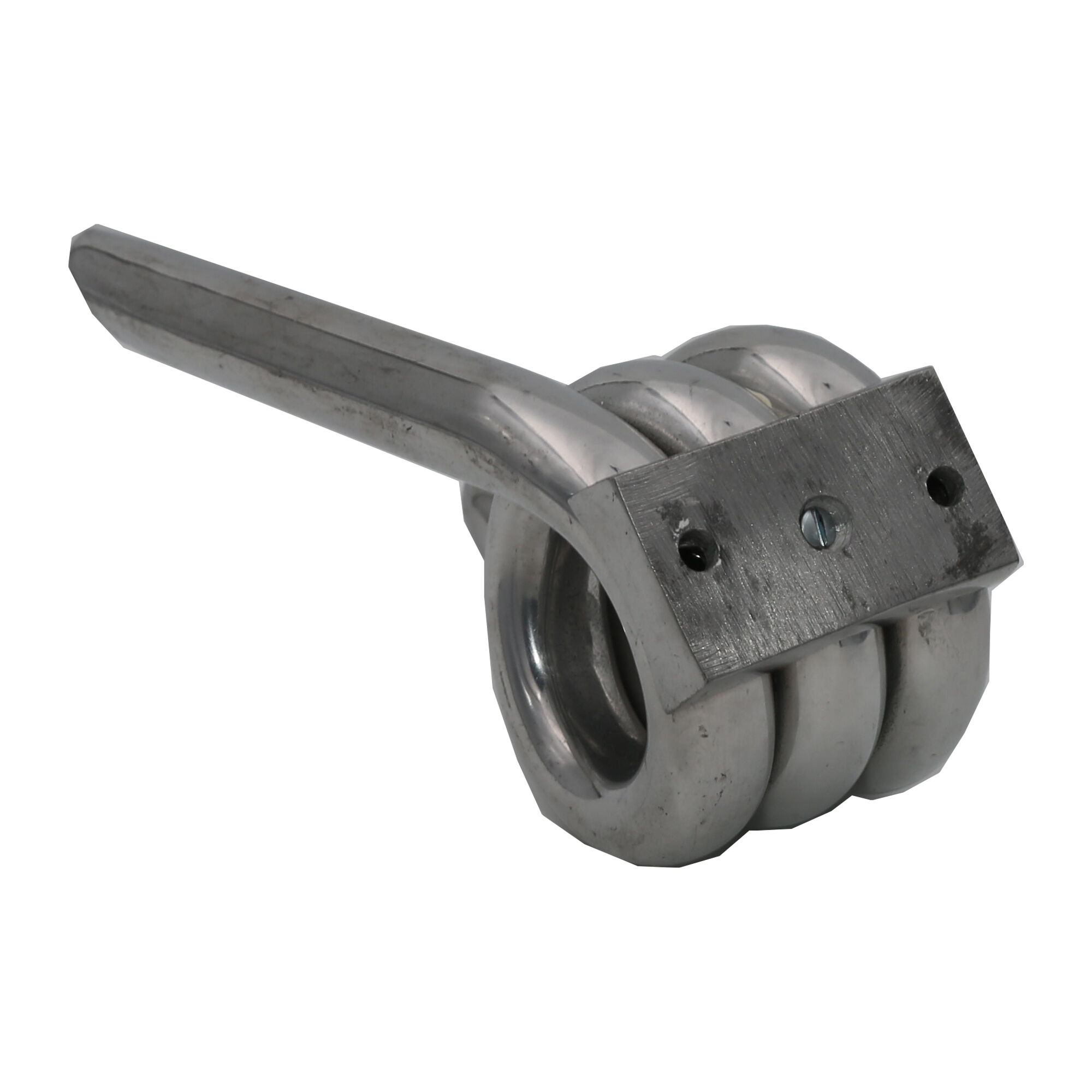 Vintage Chrome Barbed Wire Coathanger