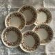 6 assiettes à dessert Johnson Bros