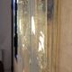 1 x Wall lamp by Carlo Nason for Mazzega, Cascade, Ice Blue, 1970s