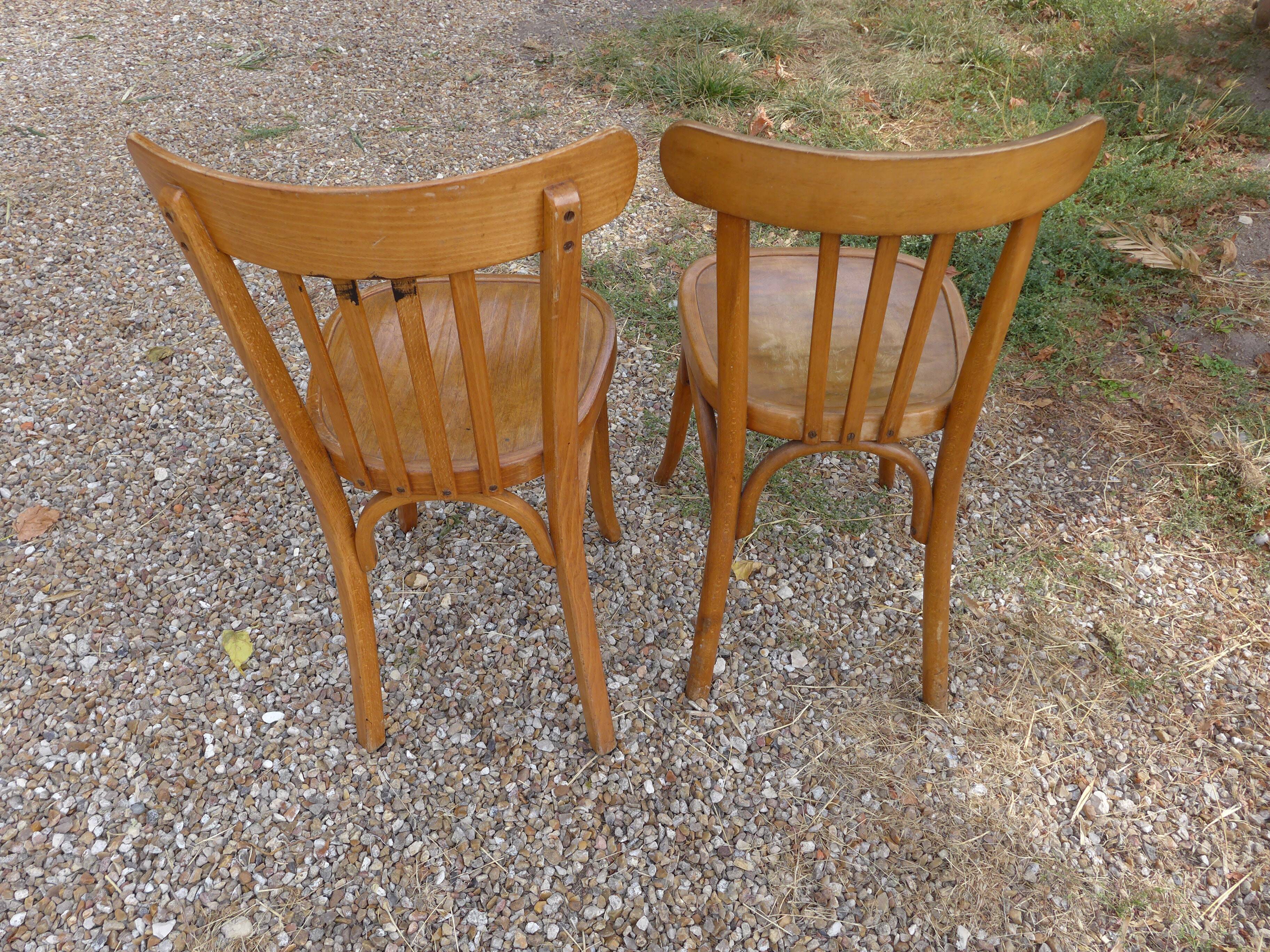 Set de 4 chaises Luterma dépareillées