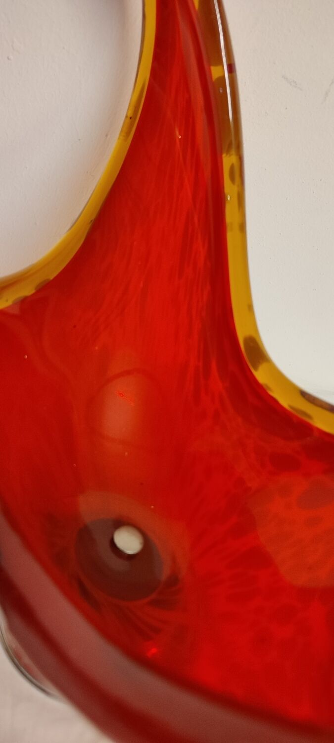 Murano glass centerpiece. Italy 1970s.