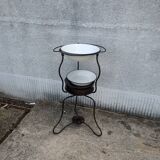 Old metal dressing table