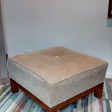 Pouf repose-pied art déco