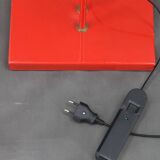 1980s Halogen Red Floor Lamp, Italy