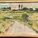 Original Swedish Oil On Panel – “Path” By Olle Larsson – Signed – Vintage & Framed – 35 × 26 Cm (13.8" × 10.2")