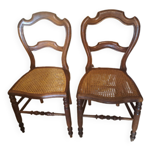 Paire de chaises bistrot