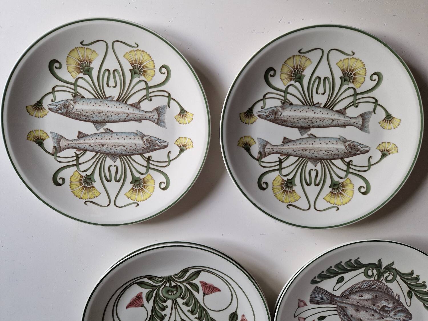 Villeroy and Boch fish service