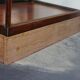 Mahogany counter window late nineteenth century