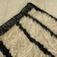 Beni Ourain black and white Berber rug size 1.5/2.5 m