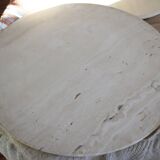 Travertine/marble coffee table