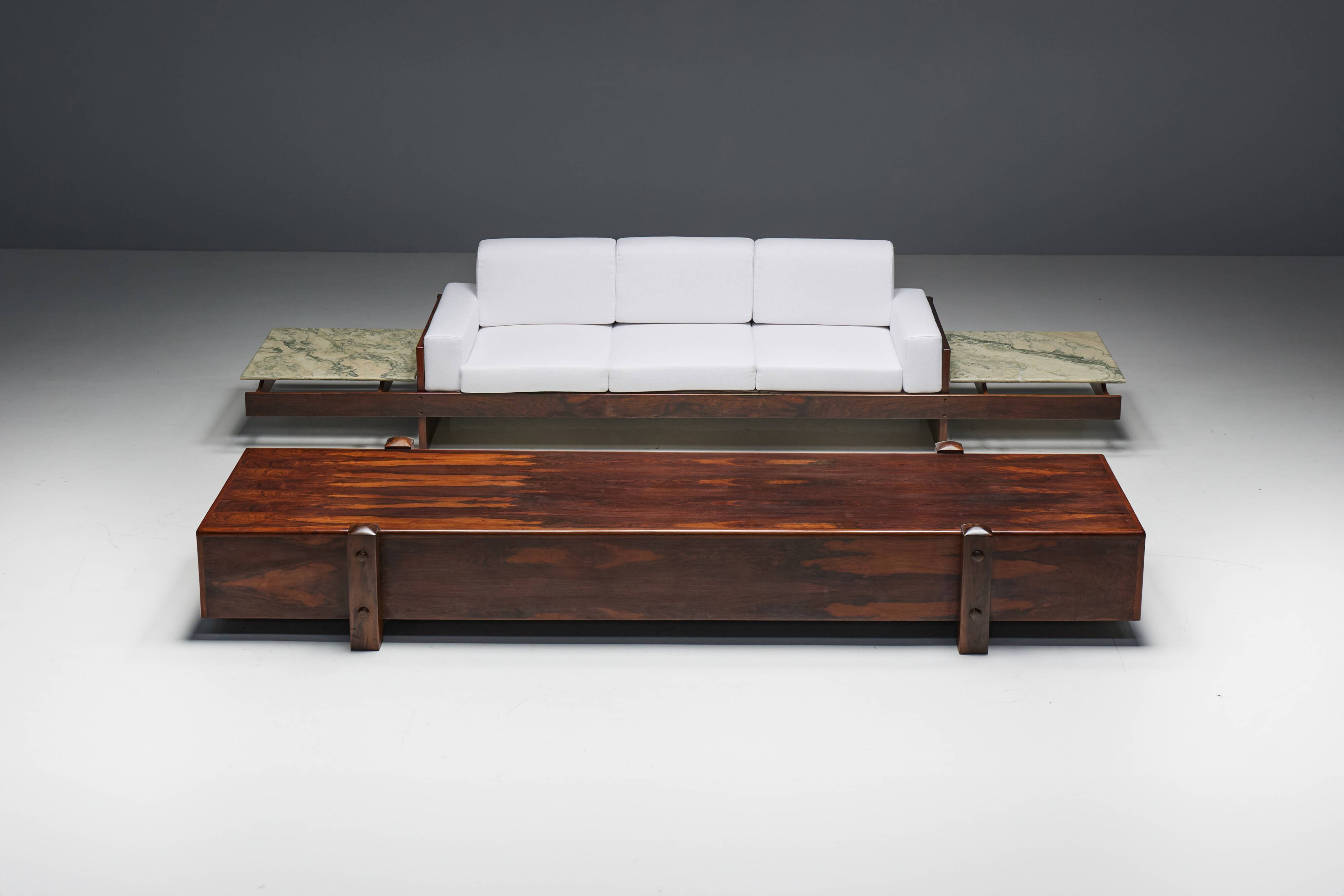 "Celina" Sofa by Muniz Zylberberg, Brazil, 1966