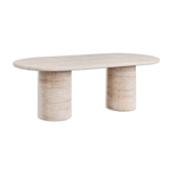 Travertine table