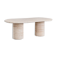Travertine table