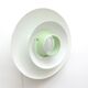 Pistachio Scandinavian lamp, 1970s