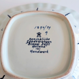 The vegetable dish from the Royal Factory of Delft