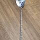 Silver ice spoon