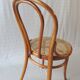 Chaise Thonet N°18, teinte merisier clair, vers 1890, cannée
