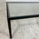 Table basse moderne Artimeta en verre et métal du milieu du siècle par Floris Fiedeldij pour Artimeta, années 1950.