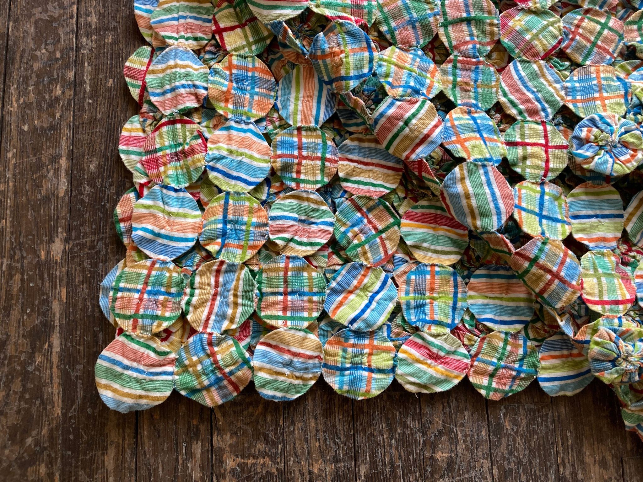 Plaid en patchwork USA 1930