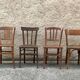 Lot de 20 chaises bistrot en bois courbé