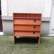 Antique Teak Veneer Shoe Cabinet