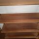 Small mahogany bookcase shelf