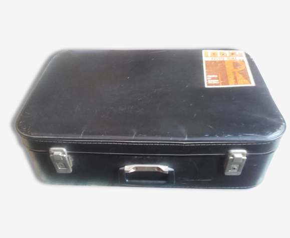 Valise "Reina" vintage customisée, idéale pour dessus d'armoire