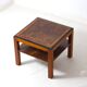 Burlwood art deco table