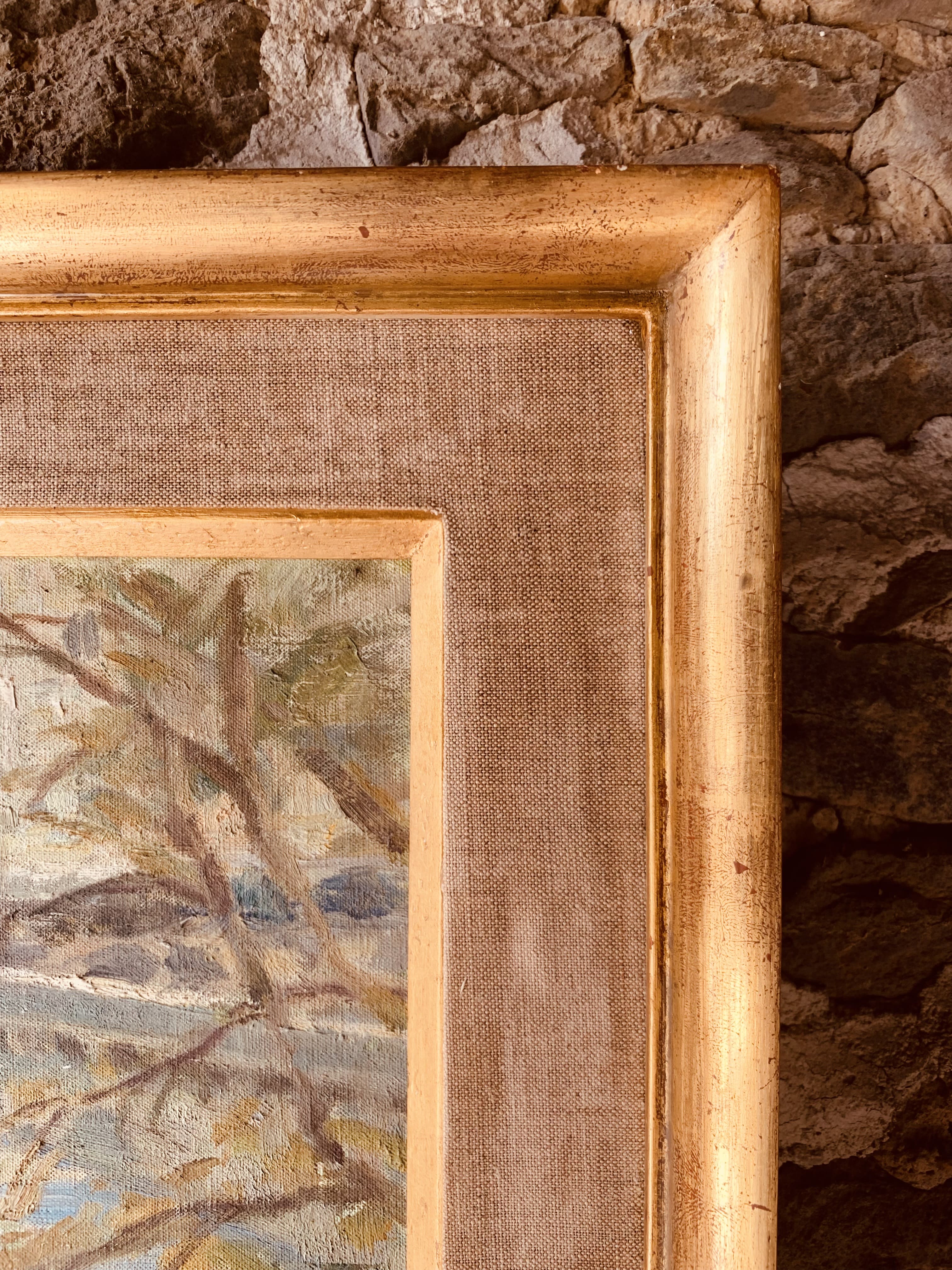 Tableau de René Levrel - « Pont de la Tournelle »