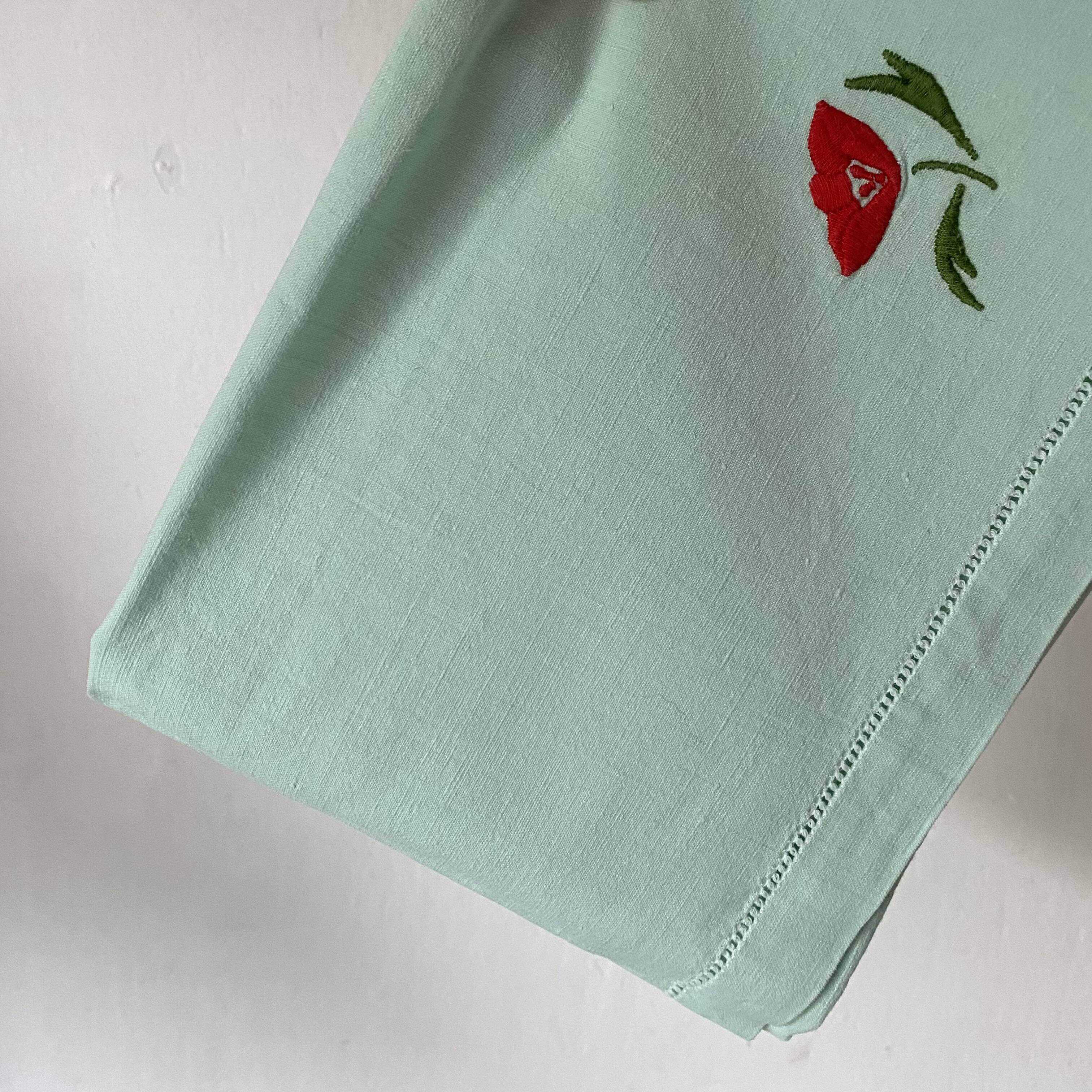 Vintage embroidered napkins