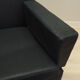 Fauteuil de bureau en cuir, design danois, années 1970, production: Danemark