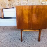 Teak bass row, Scandinavian style circa 60