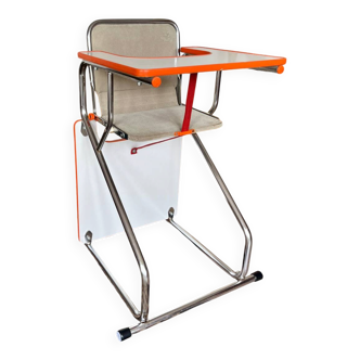 Vintage 70s baby high chair