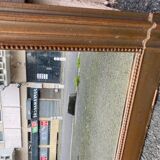 Miroir ancien doré 89x126cm