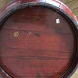 Plateau and box - traditional Chinese red